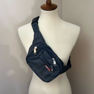 Gray Nylon Fanny pack/bum bag/sling pack-NWT